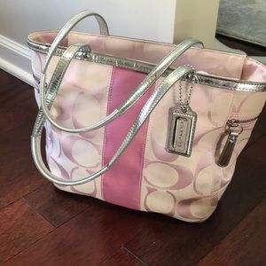 Coach tote handbag